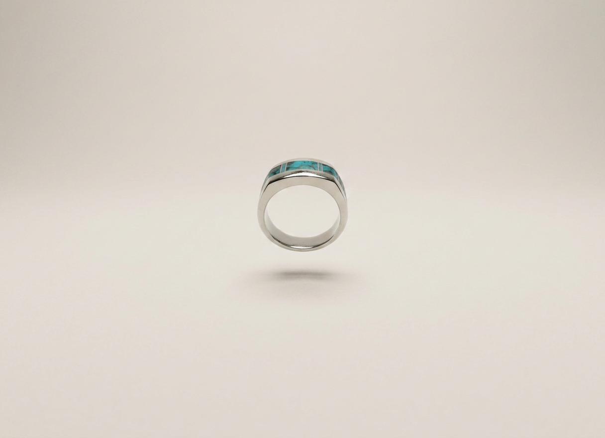 navajo Made Sterling Turquoise Ring