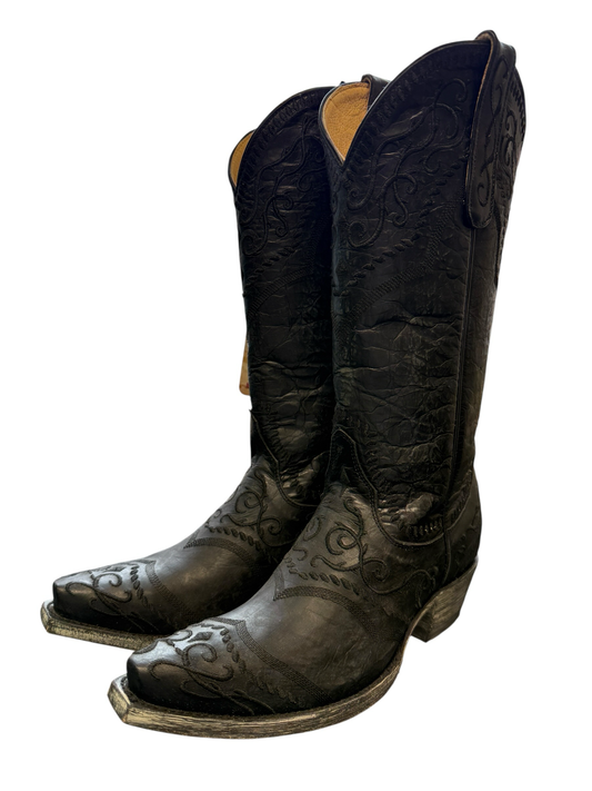Old Gringo Women’s Black Leather Cowboy Boots – Embroidered Western Boots
