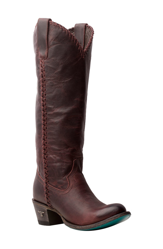 Plain Jane Women' Knee High Western Boot