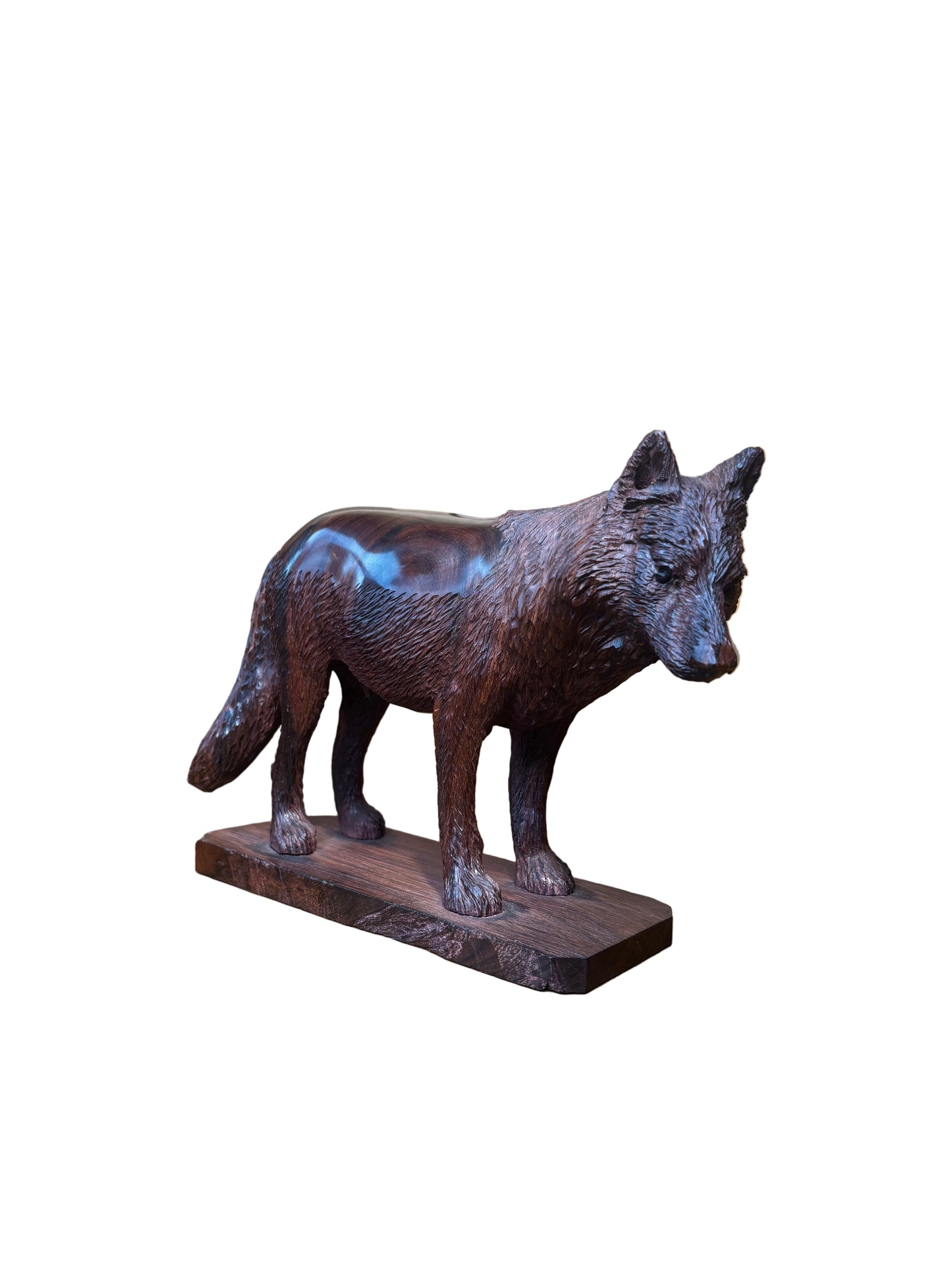Ironwood Wolf Howling Standing Extra Small