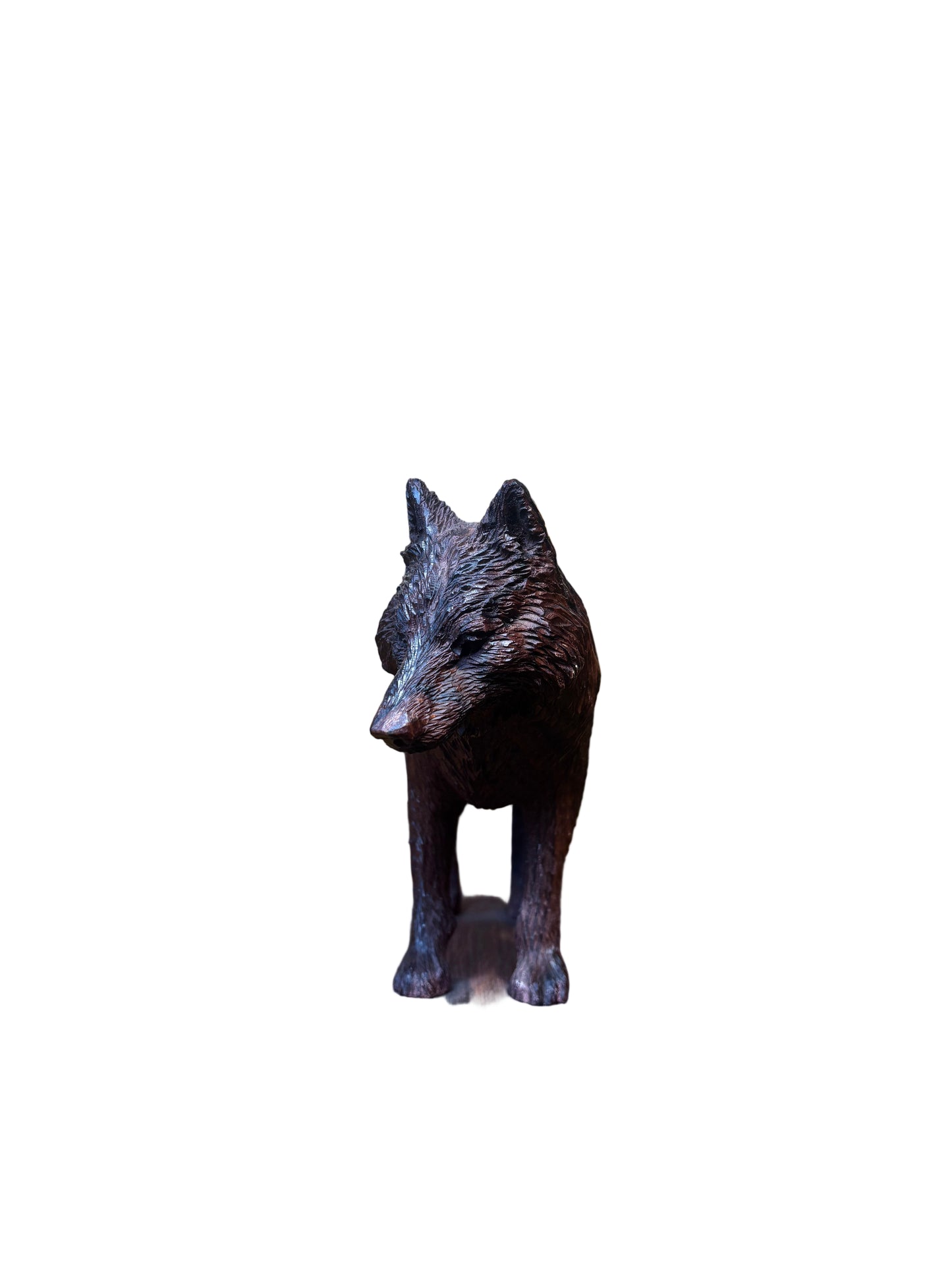 Ironwood Wolf Howling Standing Extra Small