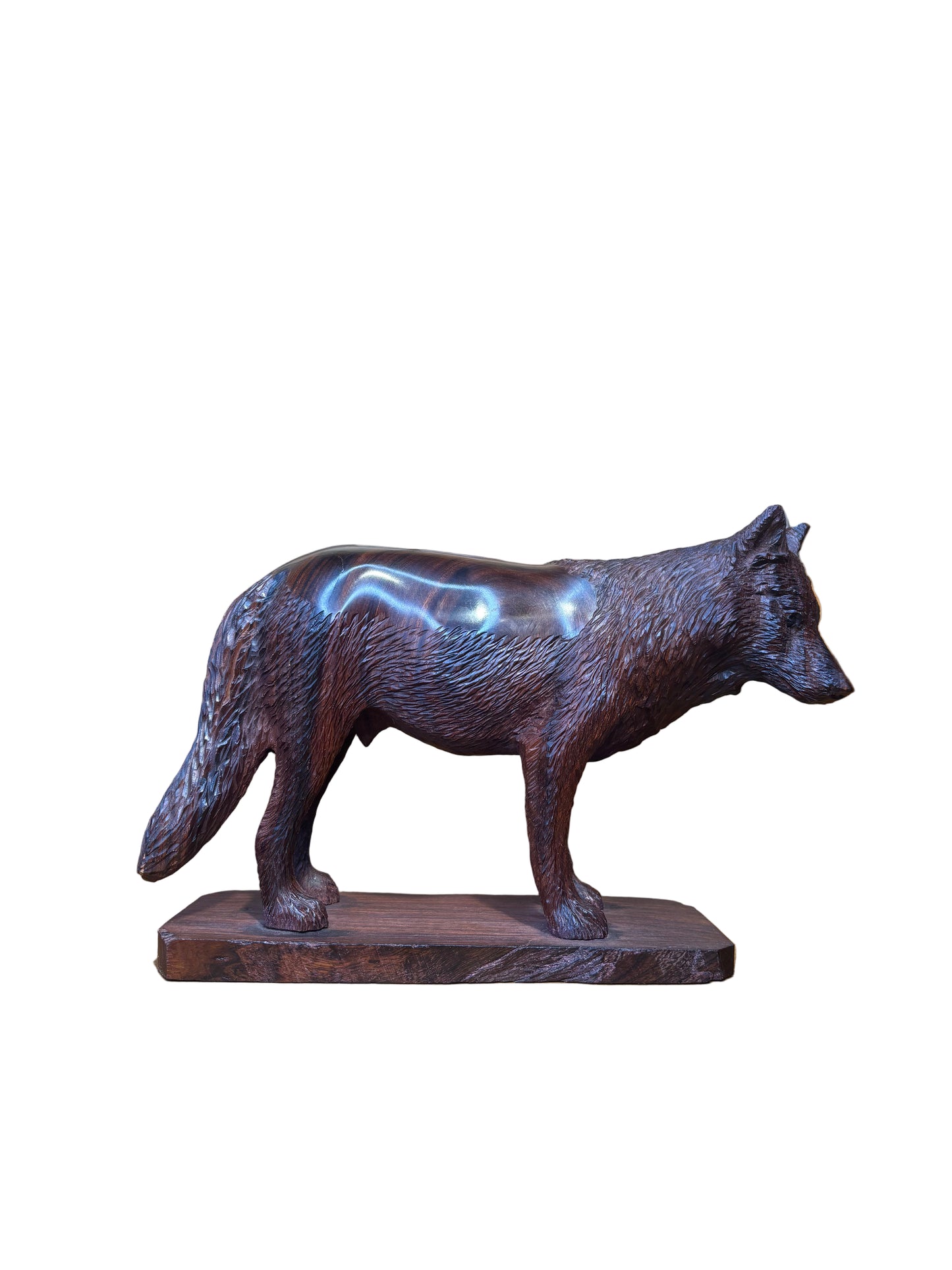 Ironwood Wolf Howling Standing Extra Small