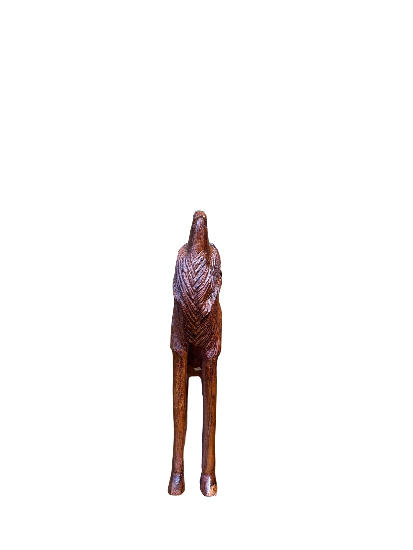 Ironwood Wolf Howling Standing Extra Small