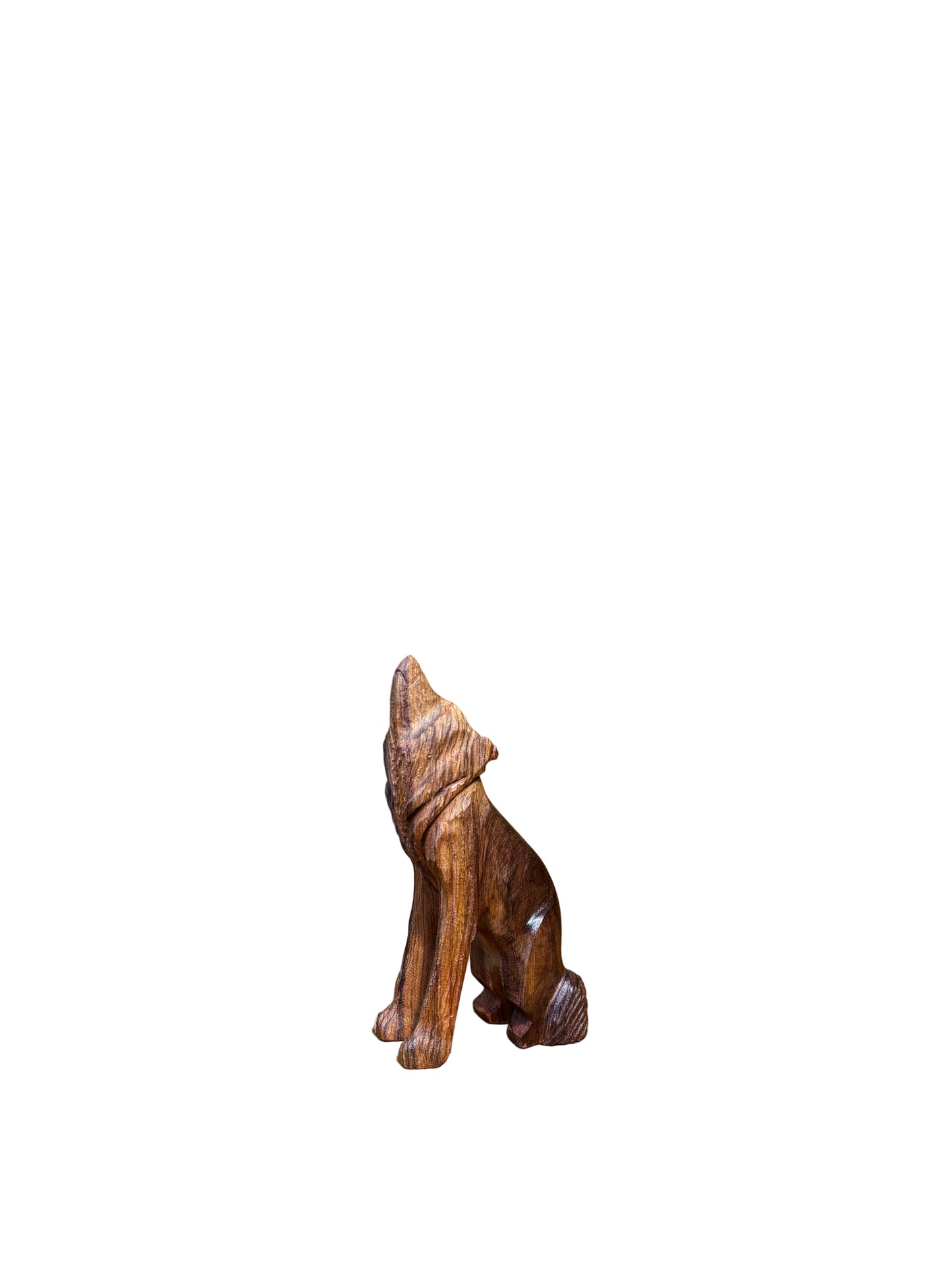 Ironwood Wolf Howling Standing Extra Small