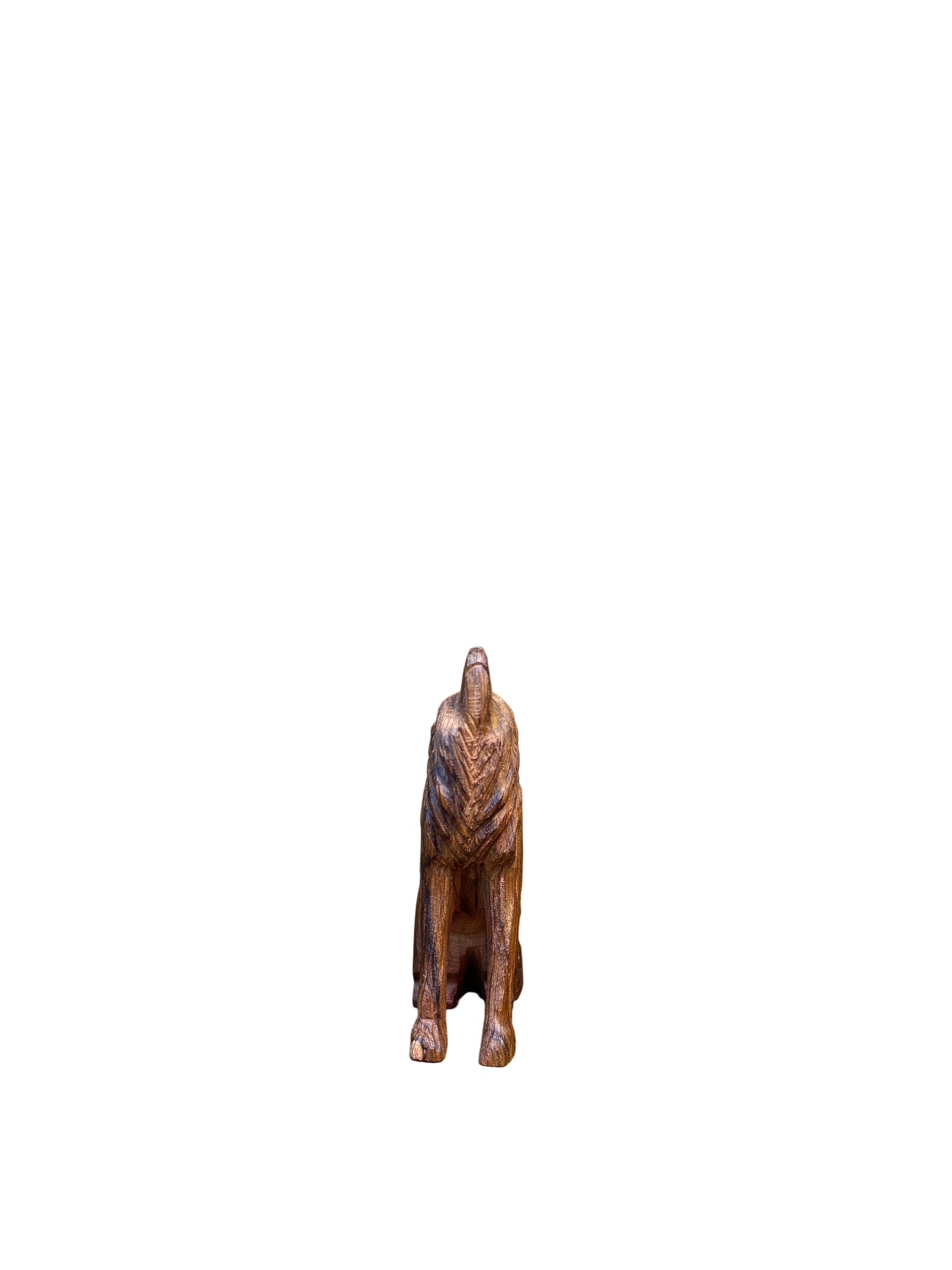 Ironwood Wolf Howling Standing Extra Small