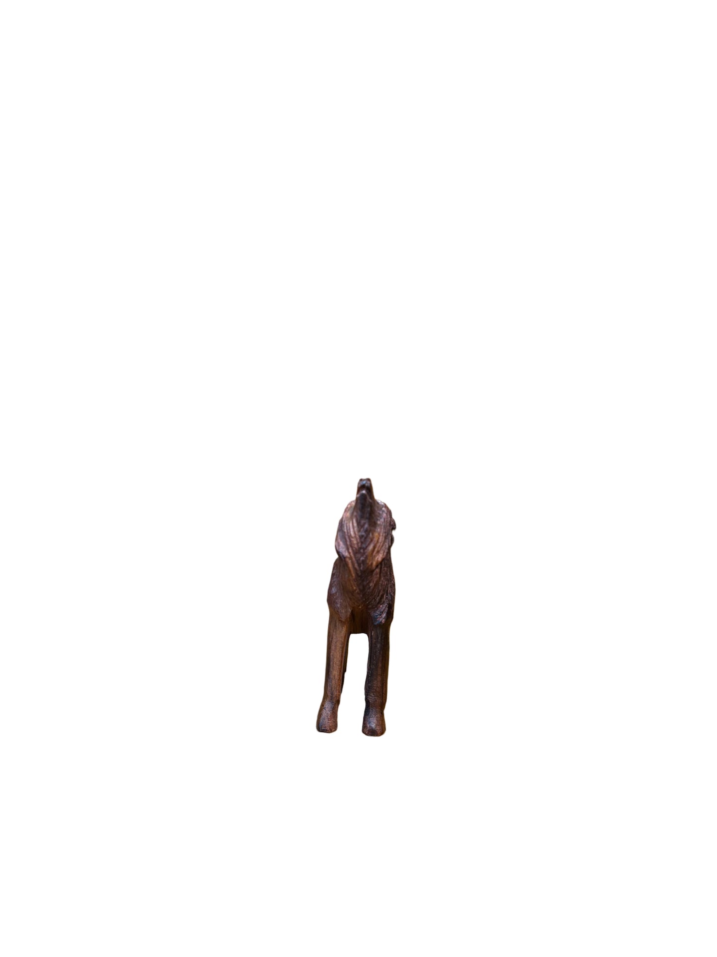 Ironwood Wolf Howling Standing Extra Small
