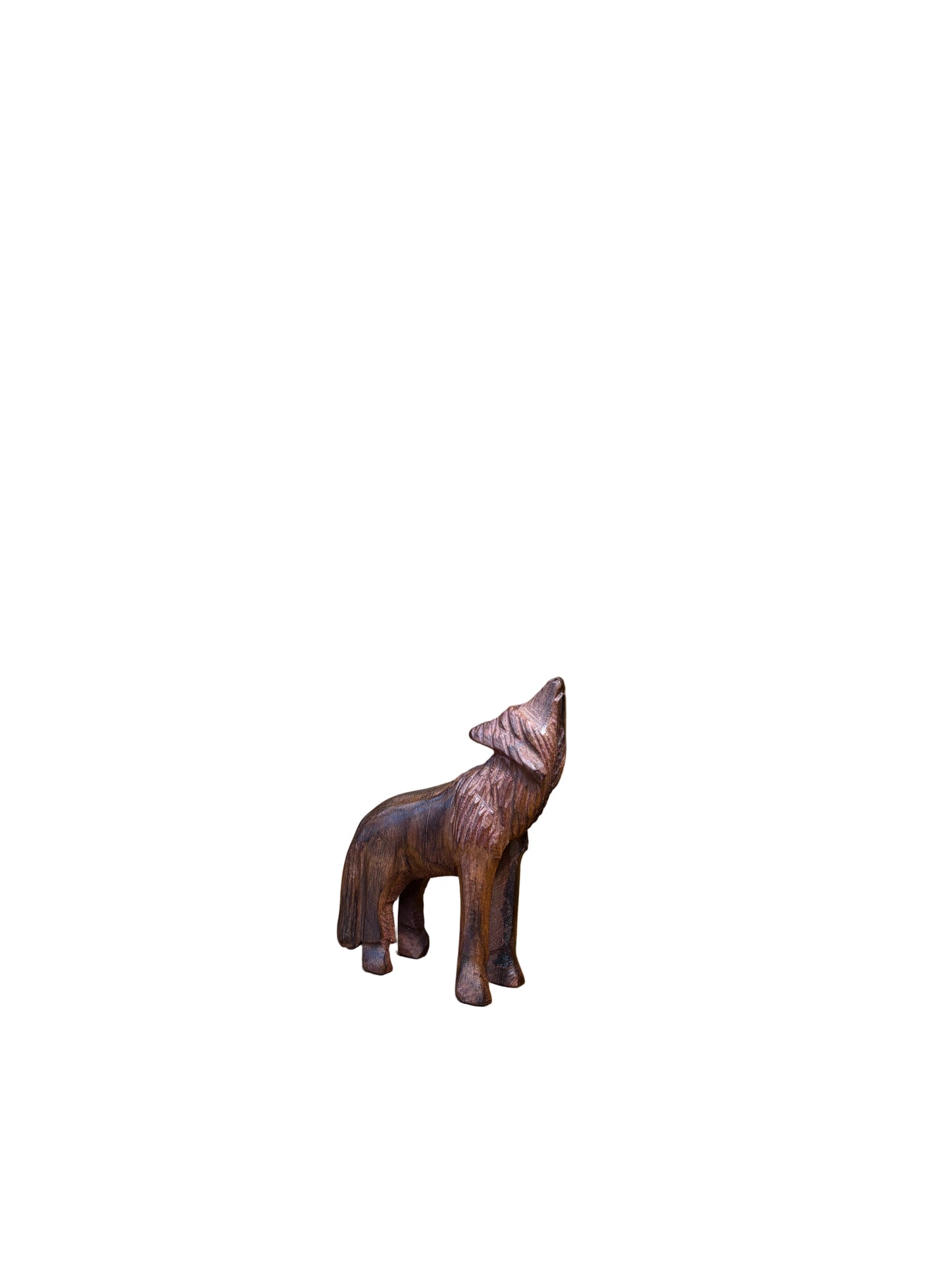 Ironwood Wolf Howling Standing Extra Small