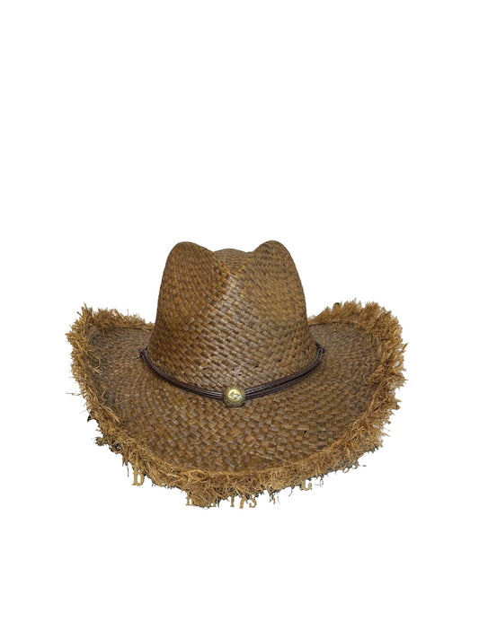 Petter Grimm Trestles Frayed Edge Straw Cowboy Hat