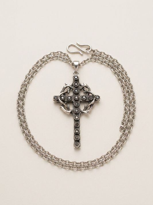 Navajo Sterling Jade Necklace