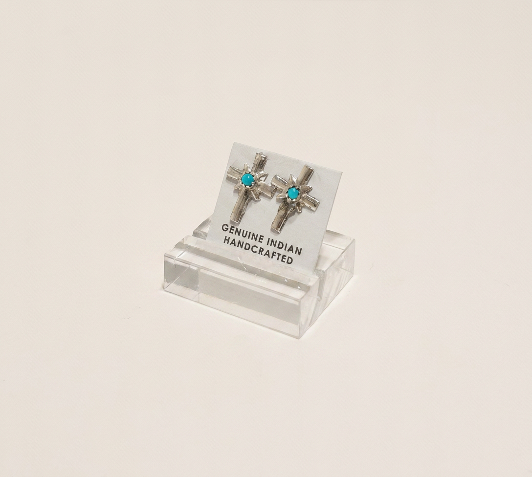 Women' Navajo Handmade Sterling Earrings