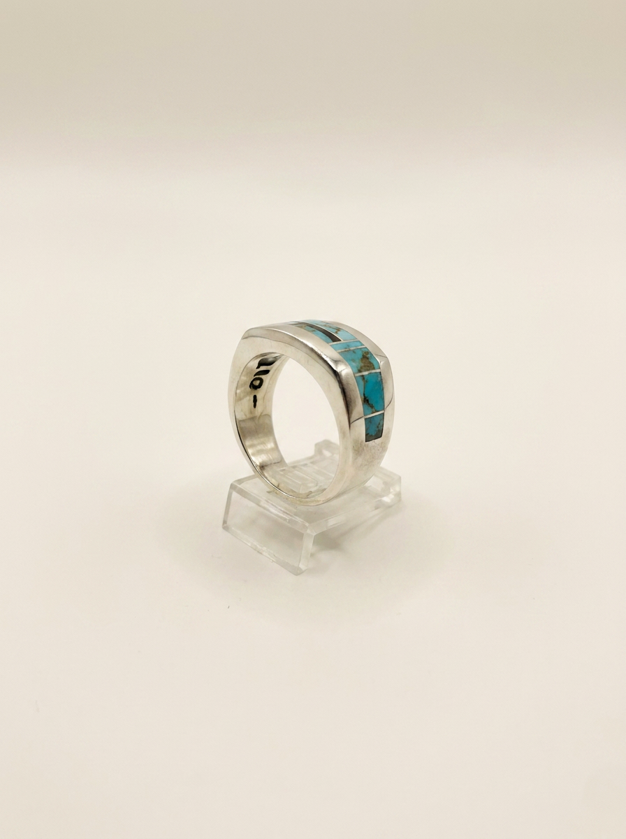 navajo Handmade Sterling Turquoise Ring