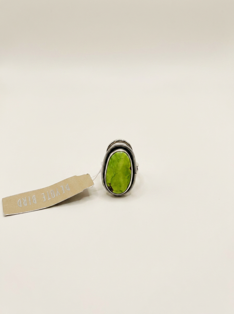 Peyote Bird navajo Handmade Bolo Tie Jade Slide