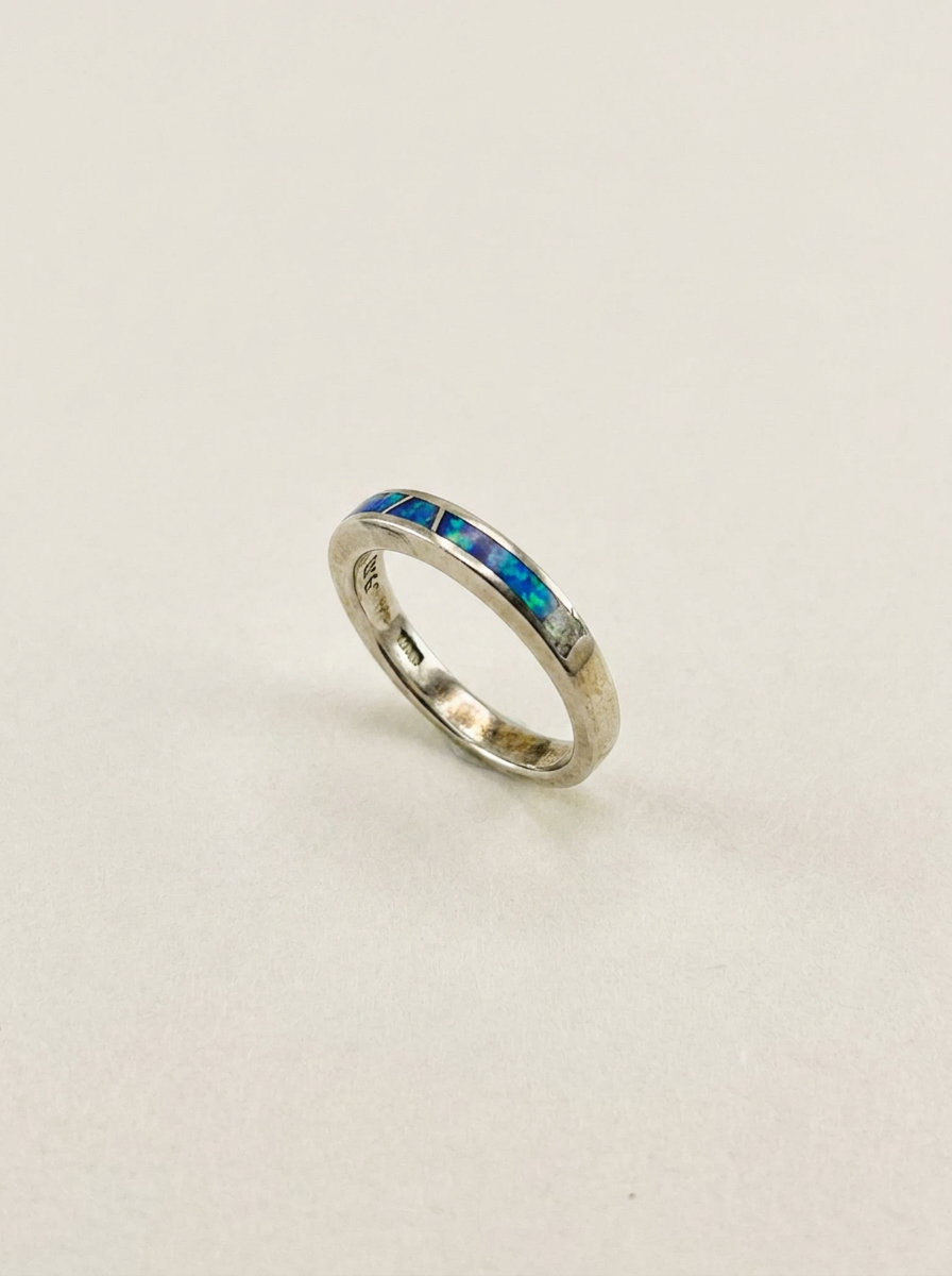 supersmith Navajo Handmade River Sterling Ring