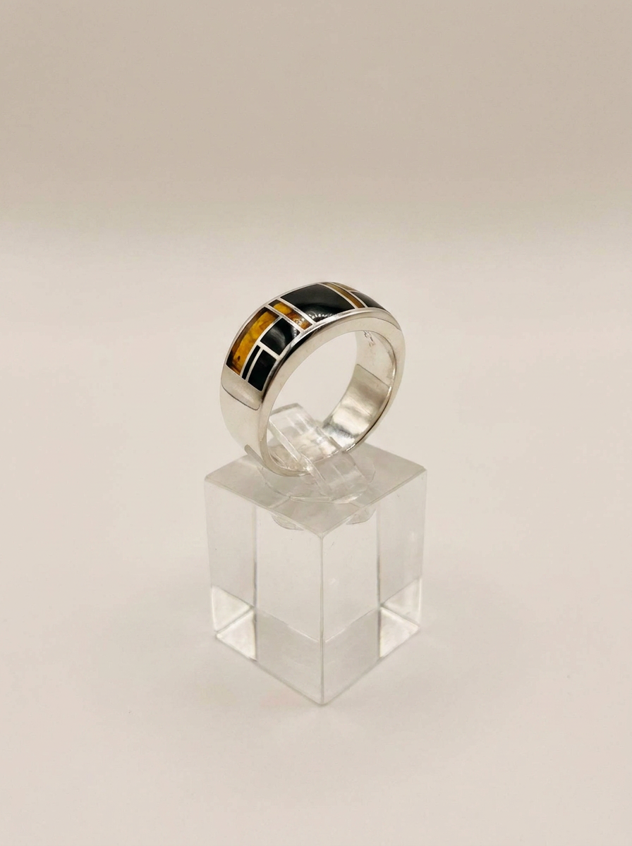 supersmith Native Earth Sterlingtigers Eye Ring
