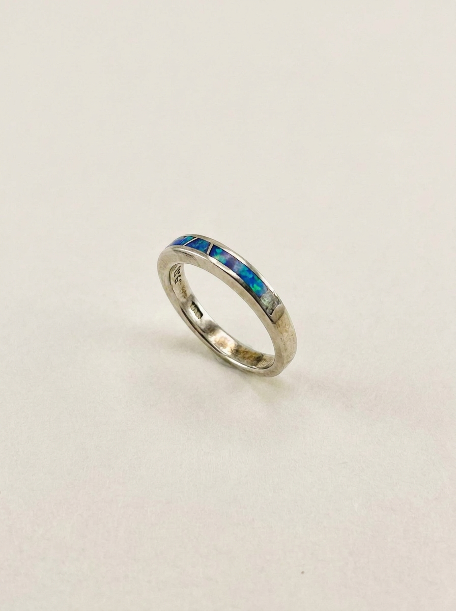 supersmith Navajo Handmade River Sterling Ring