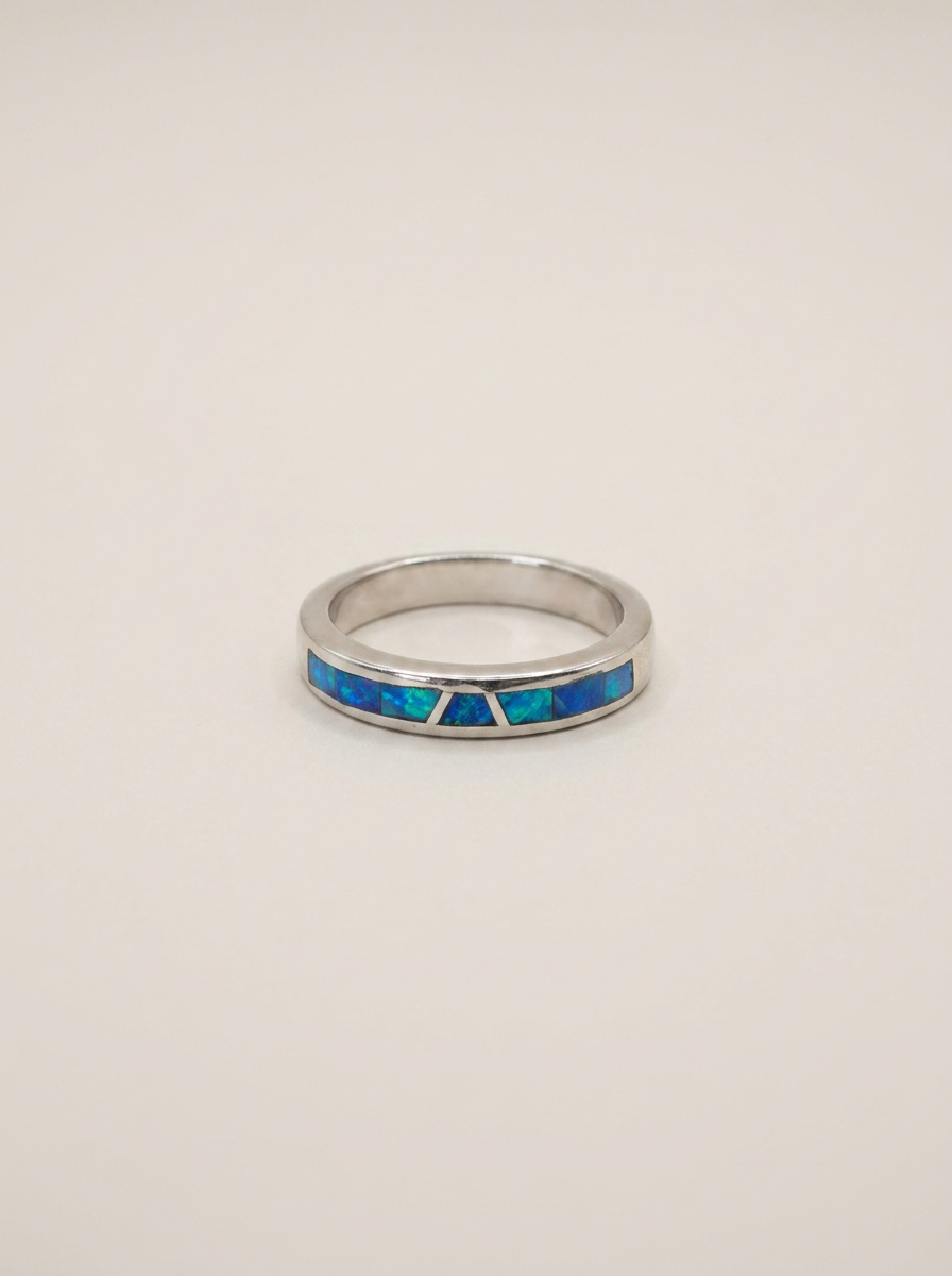 supersmith Navajo Handmade River Sterling Ring