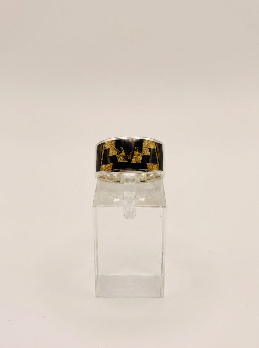 supersmith Native Earth Sterling Tigers Eye Ring