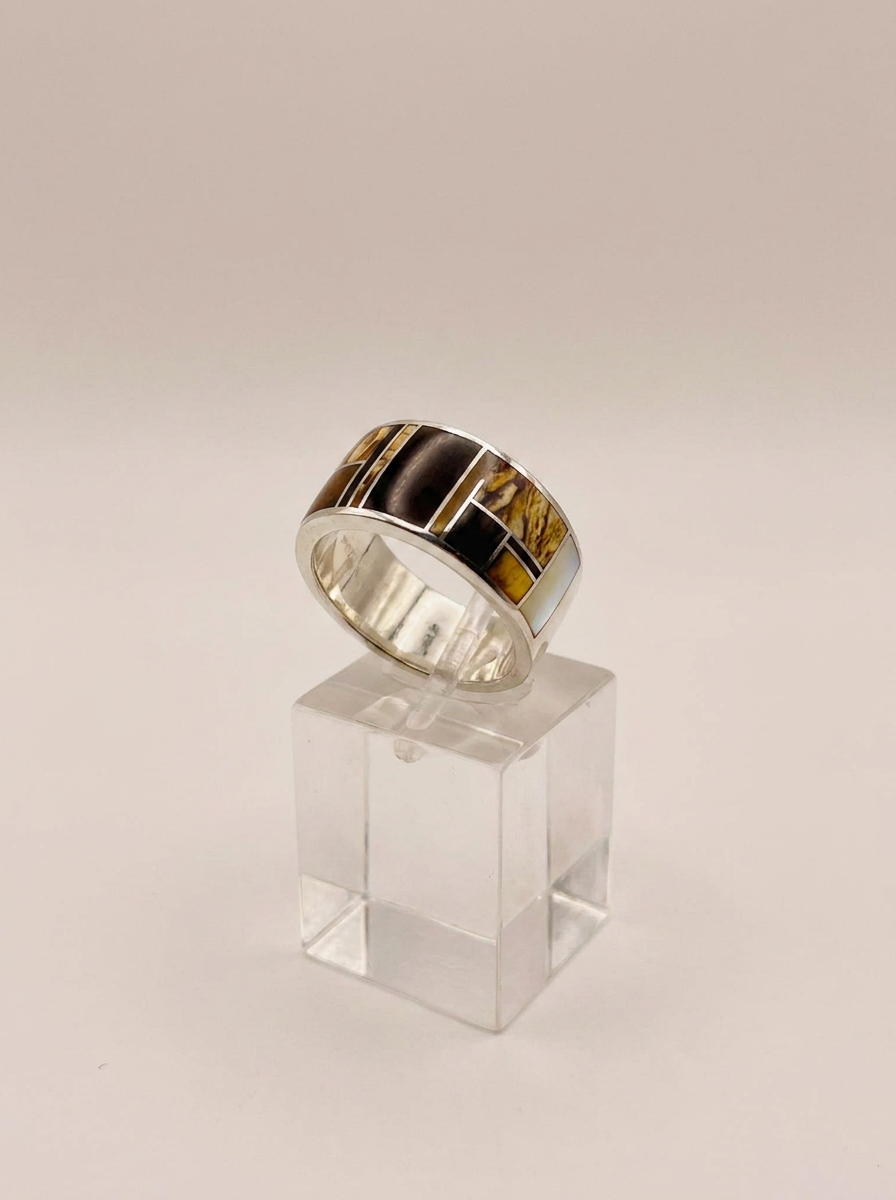 supersmith Native Earth Sterlingtigers Eye Ring