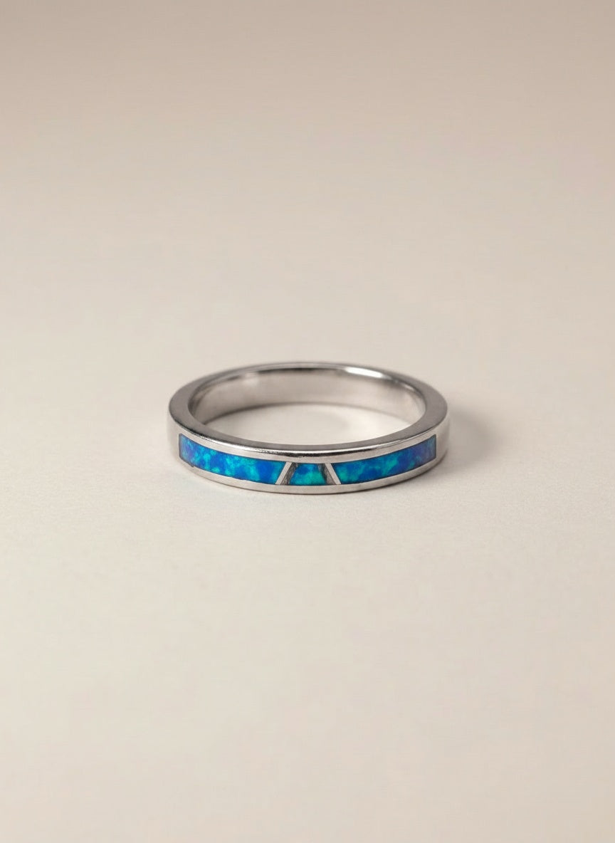 supersmith Navajo Handmade River Sterling Ring