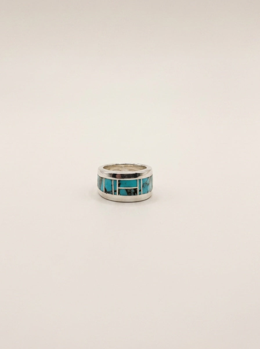 navajo Handmade Sterling Turquoise Ring
