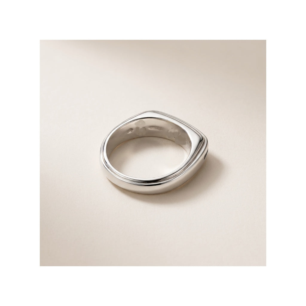 navajo Sterling Shadow Mountain Ring