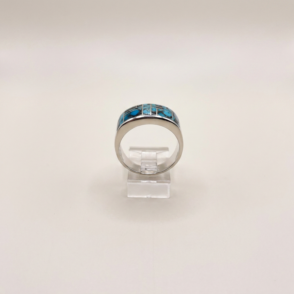 Navajo Handmade Nature' Beauty Turquoise Ring