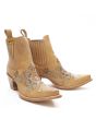 Old Gringo Women’s Brown Embroidered Short Leather Boots