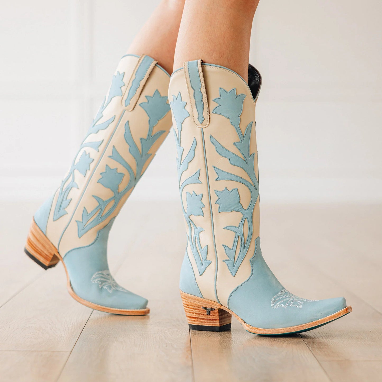 Jolene Blueberry Buttermilk Boots
