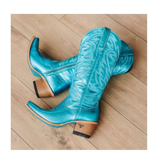 Smokeshow Lane Boots Metallic