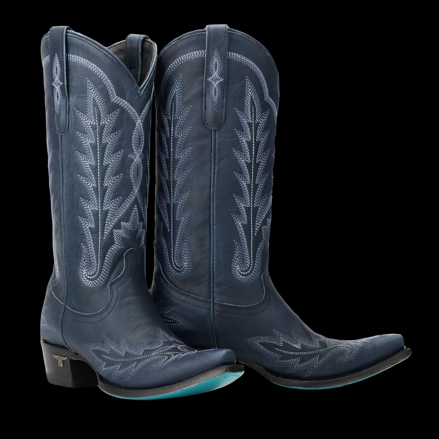 Lexington Distressed Midnight Blue