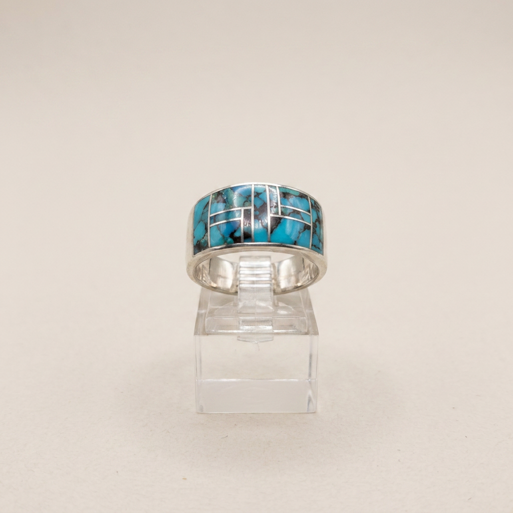 Navajo Handmade Nature' Beauty Turquoise Ring